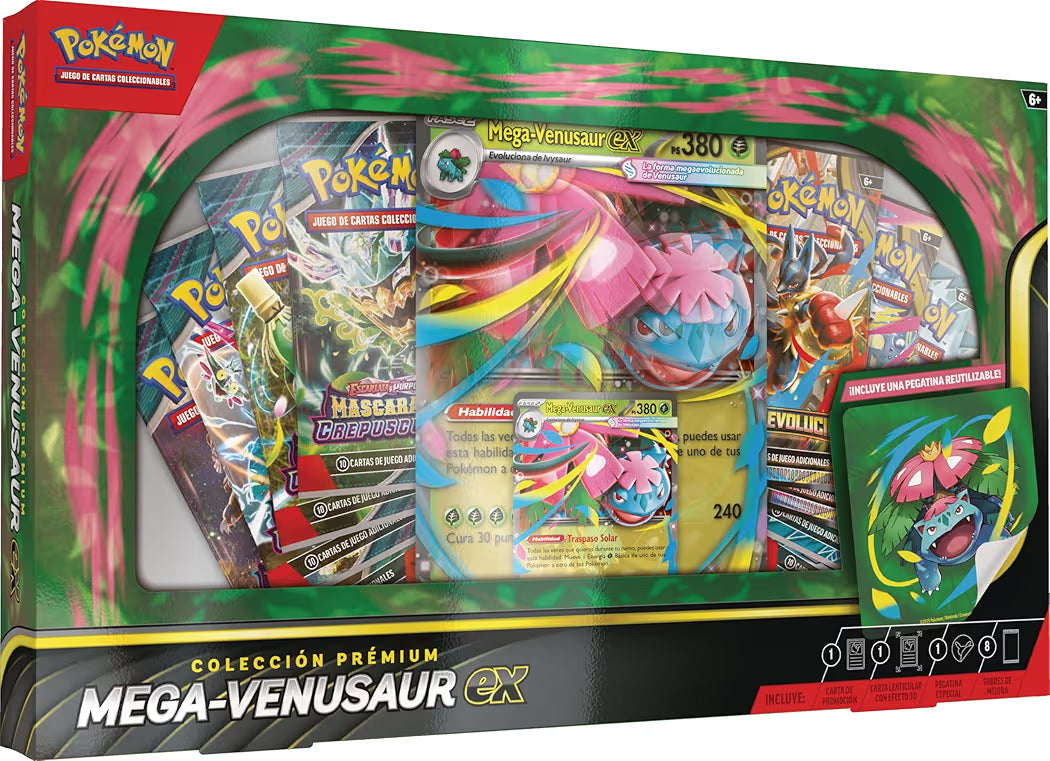 Pokémon TCG Mega Venusaur EX 155/132 Mega Evolution ENGLISH Pokémon Card NM Pokémon TCG Mega Venusaur EX 155/132 Mega Evolution ENGLISH Pokémon Card NM