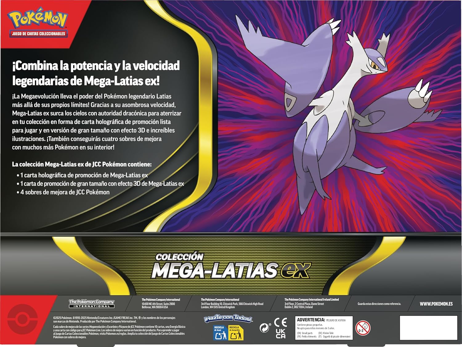 Colección Mega-Latias ex de JCC Pokémon