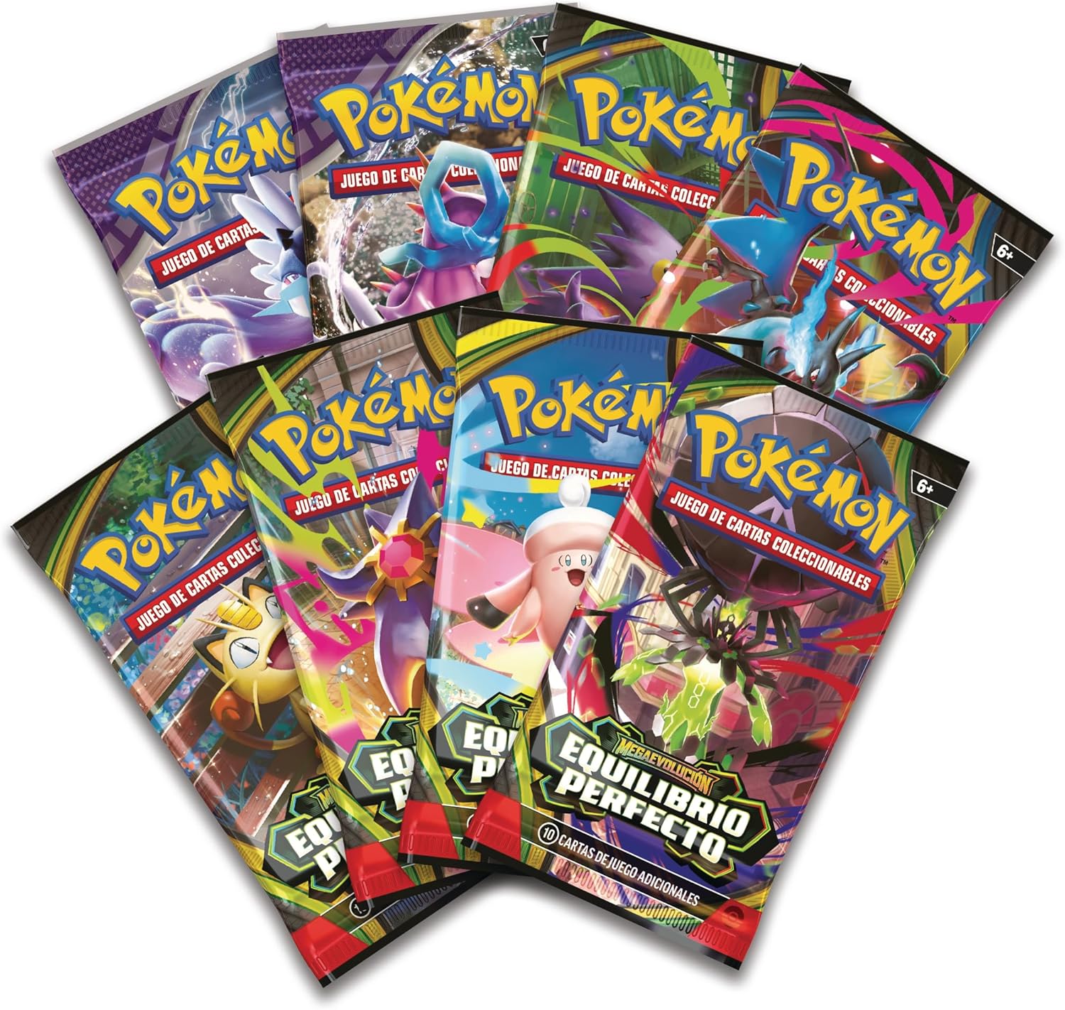 Colección prémium Mega-Zygarde ex (1 Carta de promoción, 1 Carta de Gran tamaño con Efecto 3D, 1 Pegatina Especial y 8 Sobres de Mejora)