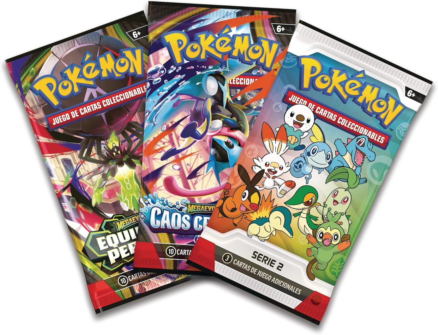 ESP POKEMON PRIMER COMPAÑERO  Serie 2