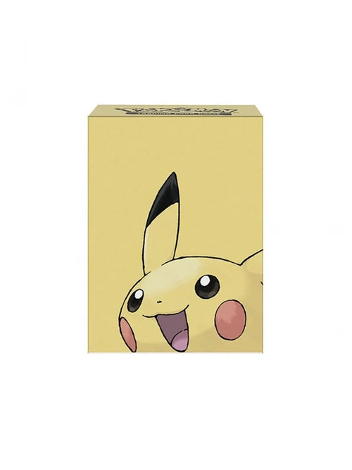 Caja de mazo amarilla Pikachu Pokemon Ultra PRO
