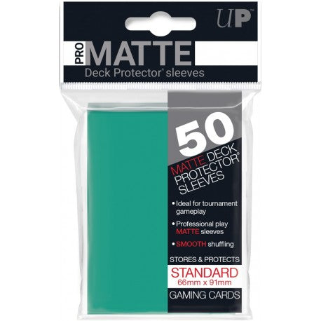 Ultra Pro - 50 Pro-Matte Sleeves - Aqua