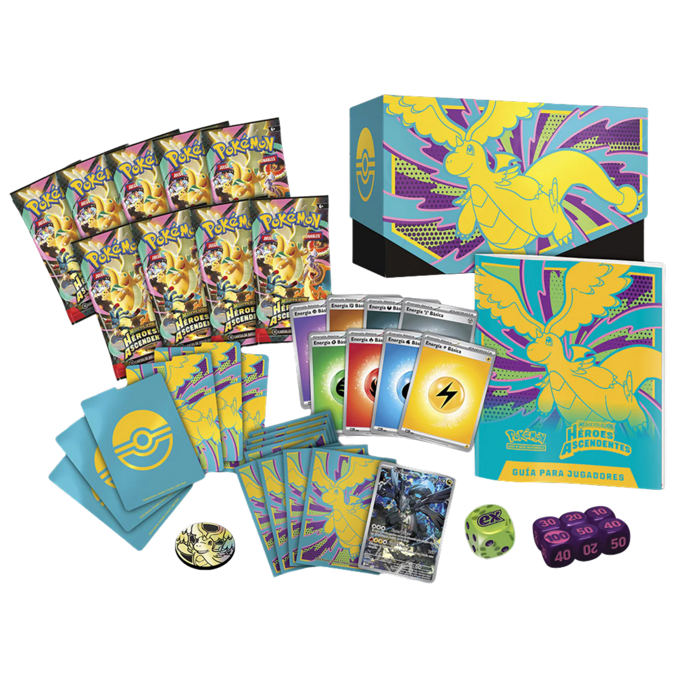 ETB Caja de Entrenador Elite Heroes Ascendentes - Español