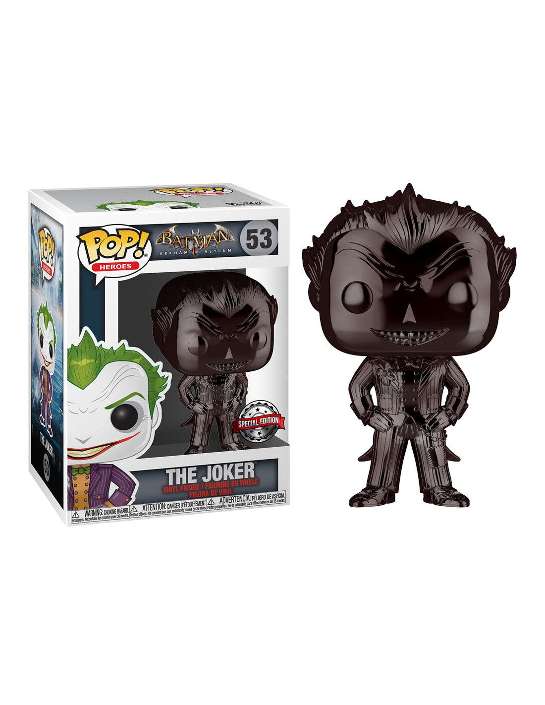 FUNKO POP! & Tee Box - FUNKO POP! DC Comics The Joker Exclusive + Camiseta (M)