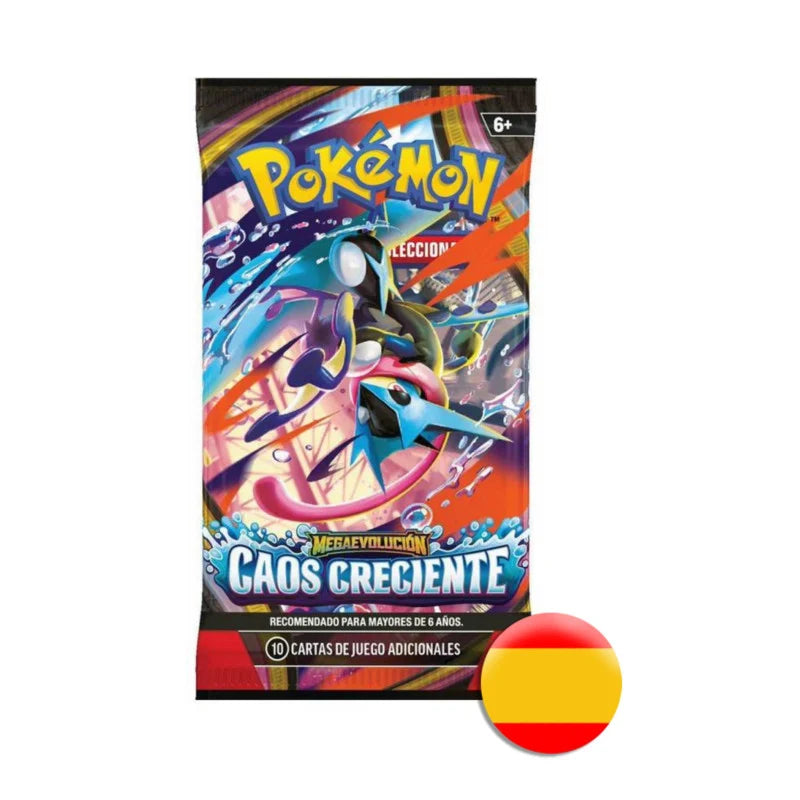 Blister Pokemon Caos Creciente - Español