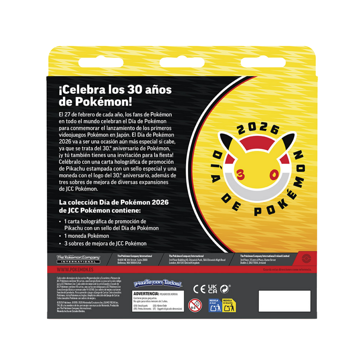 Caja Pokemon Day 2026 Special Collection - Español
